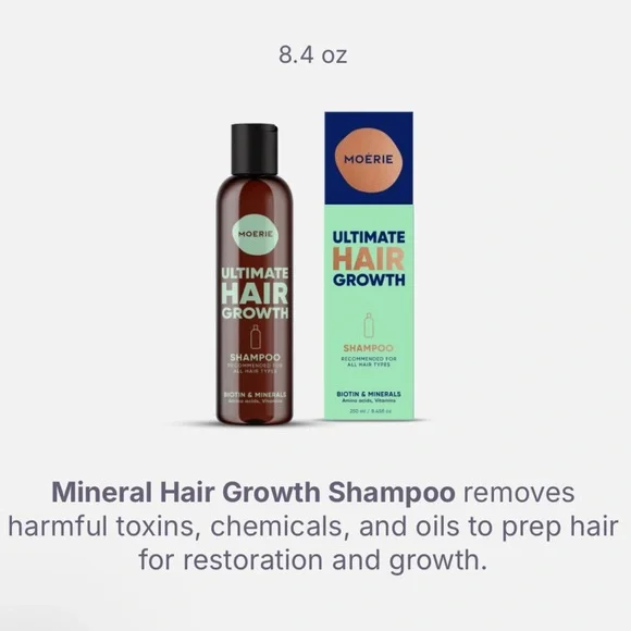 Moerie Hair Growth 4pc set (sold together or individual) - Picture 2 of 7